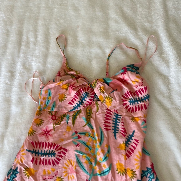 Jessica Simpson Pink Multicolor Floral Dress - Picture 3 of 6